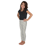 *Gray Brushstroke* Kid's Leggings