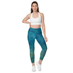 *Seabreeze* Design Leggings with Pockets, Ladies Sizes 2XS-6XL