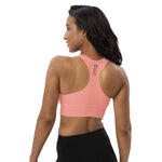 *Paisley Project Branded Collection* Mona Lisa Longline Sports Bra Ladies Sizes XS-3XL