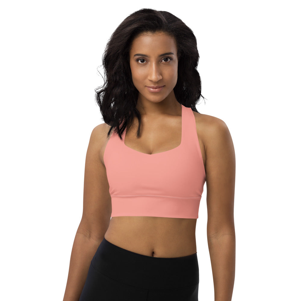*Paisley Project Branded Collection* Mona Lisa Longline Sports Bra Ladies Sizes XS-3XL