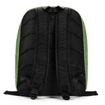 *Green Swirl* Minimalist Backpack