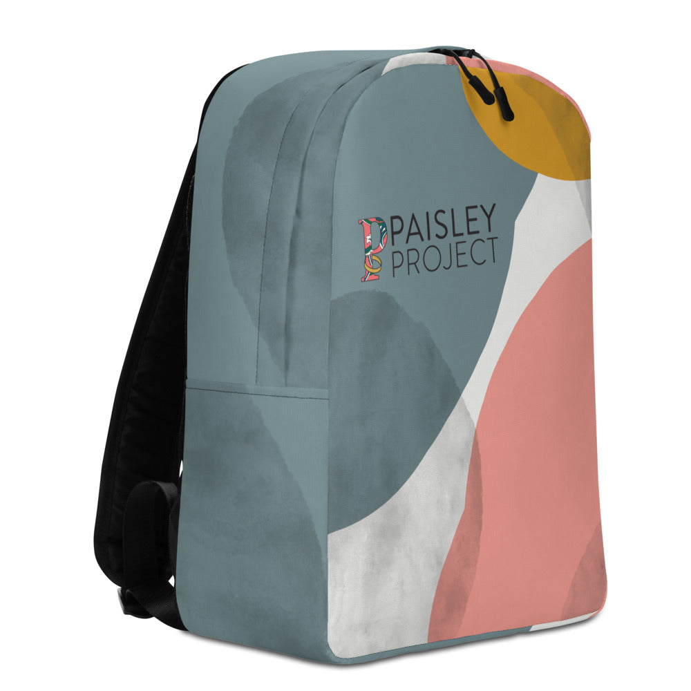 *Paisley Project Branded Collection* Abstract Design Minimalist Backpack