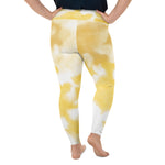 *Sunburst* Design Yoga Leggings Ladies Plus Sizes 2XL-6XL