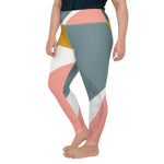 *Abstract* Design Yoga Leggings Ladies Plus Sizes 2XL-6XL