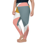 *Paisley Project Branded Collection* Abstract Design Leggings Ladies Plus Sizes 2XL-6XL