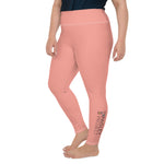 *Paisley Project Branded Collection* Mona Lisa Yoga Leggings Ladies Plus Sizes 2XL-6XL