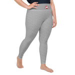 *Joy* Grey Ladies Plus Size Leggings