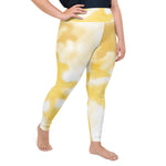 *Sunburst* Design Yoga Leggings Ladies Plus Sizes 2XL-6XL