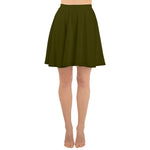 Ladies Flowy Skirt *Karaka Green* Design