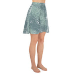 Ladies Flowy Skirt *Green Splash* Design