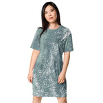 Ladies Shirt Dress *Green Splash* Design