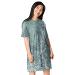 Ladies Shirt Dress *Green Splash* Design