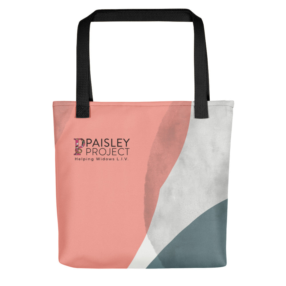 *Paisley Project Branded Collection* Abstract Design Tote Bag