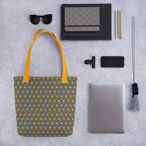 *Geo Gray* Design Tote Bag