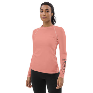 *Paisley Project Branded Collection* Mona Lisa Rash Guard Ladies Sizes XS-3XL