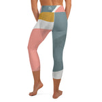 *Abstract* Design Yoga Capri Leggings Ladies Sizes XS-XL
