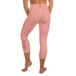 *Paisley Project Branded Collection* Mona Lisa Capri-Length Yoga Leggings Ladies Sizes XS-XL