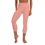 *Paisley Project Branded Collection* Mona Lisa Capri-Length Yoga Leggings Ladies Sizes XS-XL