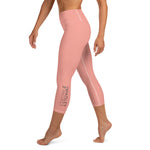 *Paisley Project Branded Collection* Mona Lisa Capri-Length Yoga Leggings Ladies Sizes XS-XL
