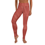 *Brick Burst* Design Ankle-Length Yoga Leggings Ladies Sizes XS-XL