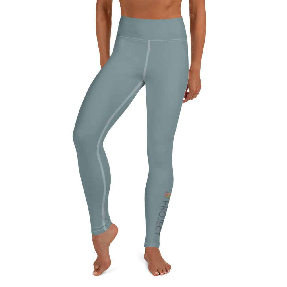 *Paisley Project Branded Collection* Teal Ankle-Length Yoga Leggings Ladies Sizes XS-XL