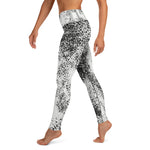 *Black Splash* Design Ankle-Length Yoga Leggings Ladies Sizes XS-XL