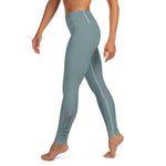*Paisley Project Branded Collection* Teal Ankle-Length Yoga Leggings Ladies Sizes XS-XL