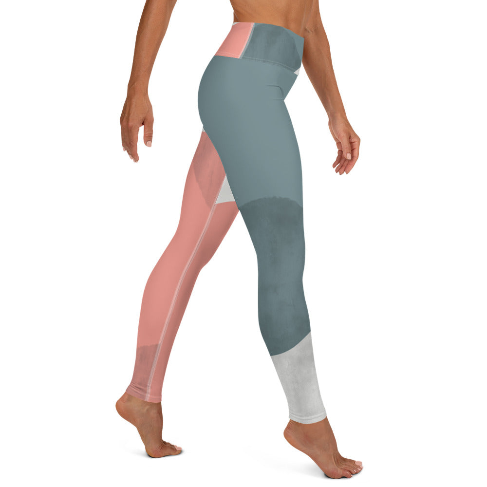 *Paisley Project Branded Collection* Abstract Design Ankle-Length Yoga Leggings Ladies Sizes XS-XL