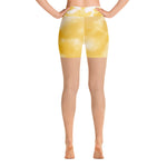 *Sunburst* Design Yoga Shorts Ladies Sizes XS-XL