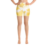 *Sunburst* Design Yoga Shorts Ladies Sizes XS-XL