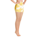*Sunburst* Design Yoga Shorts Ladies Sizes XS-XL