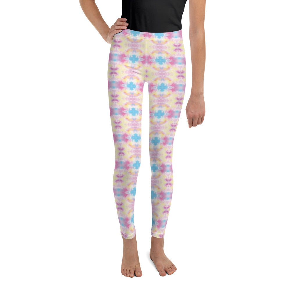 *Tie-Dyed* Design Youth Leggings