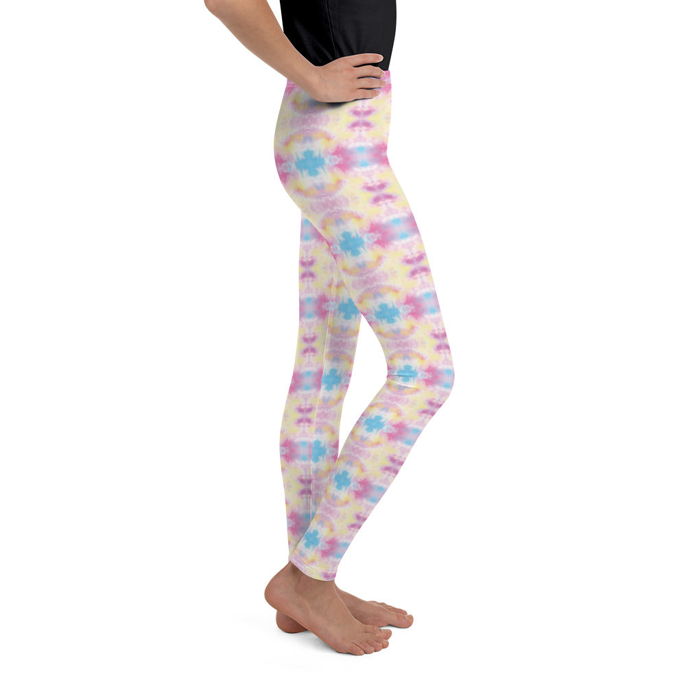 *Tie-Dyed* Design Youth Leggings