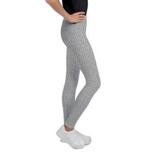 *Joy* Grey Leggings Youth Sizes 8-20