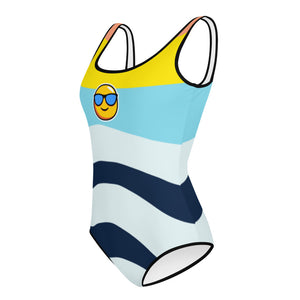 *Adventure Day* Design, All-Over Print Youth Swimsuit