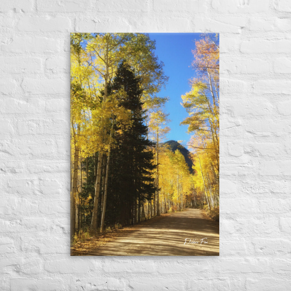 *Golden Aspens* Inspiration Canvas Artwork