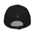 Hat, *Just Breathe* Embroidered Design Adult Size Dad Hat