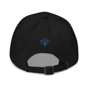 Hat, *Just Breathe* Embroidered Design Adult Size Dad Hat