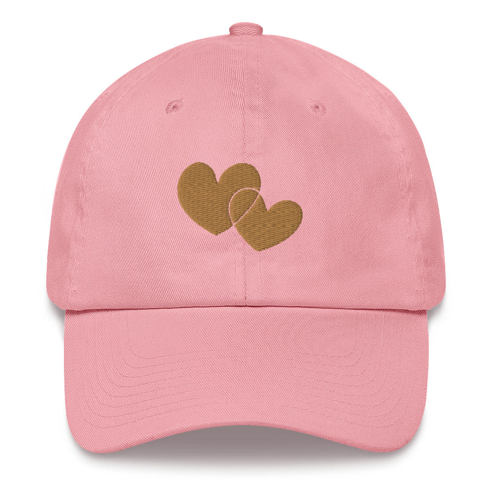 Hat, *Heart of Gold* Embroidered Design Adult Size Dad Hat