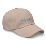 Hat, *Just Breathe* Embroidered Design Adult Size Dad Hat