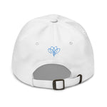 Hat, *Just Breathe* Embroidered Design Adult Size Dad Hat