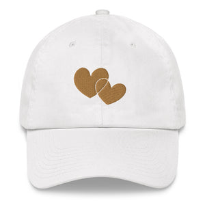 Hat, *Heart of Gold* Embroidered Design Adult Size Dad Hat