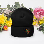 SCOPE International Embroidered Cuffed Beanie