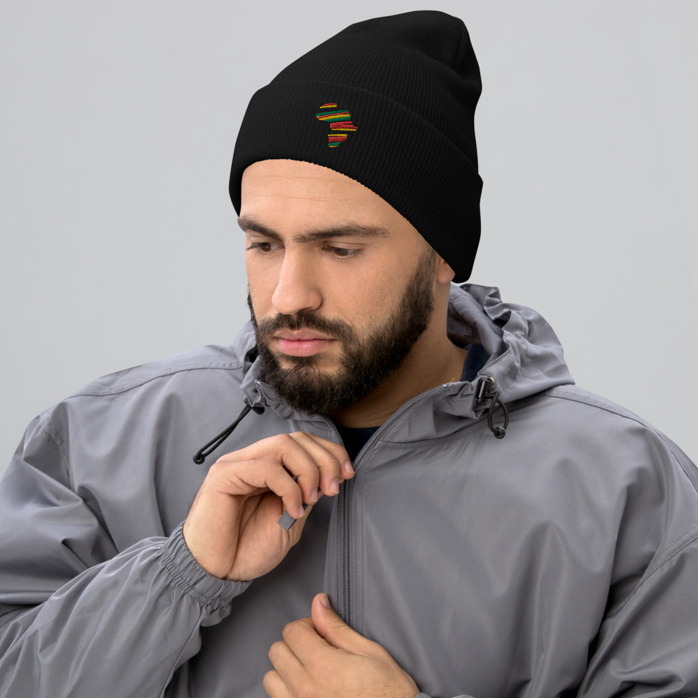 SCOPE International Embroidered Cuffed Beanie