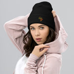 SCOPE International Embroidered Cuffed Beanie