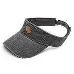 Hat, *Heart of Gold* Embroidered Design Adult Size Denim Visor