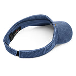 Hat, *Heart of Gold* Embroidered Design Adult Size Denim Visor