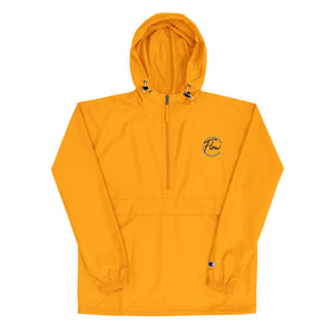 *FLOW Logo* Embroidered Champion Packable Jacket