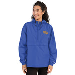 *Heart of Gold* Embroidered Champion Packable Jacket