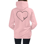 *Love* Design Kids Pullover Hoodie Ages 3-13